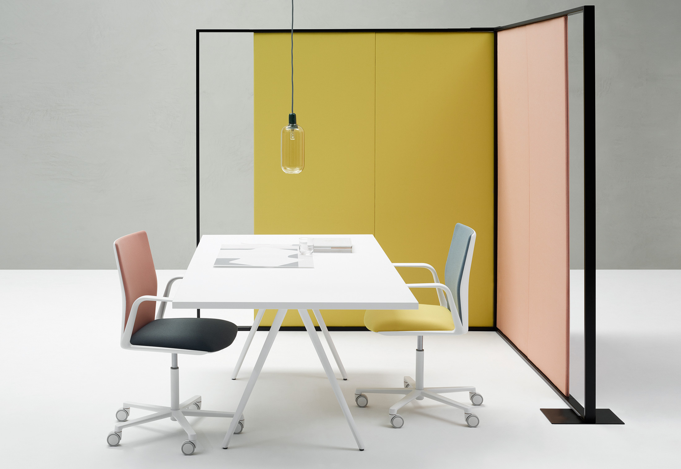 办公屏风|屏风工作站|办公家具|华体会体育官方在线官网家具|Parentesit 空间隔断屏风/装饰面板